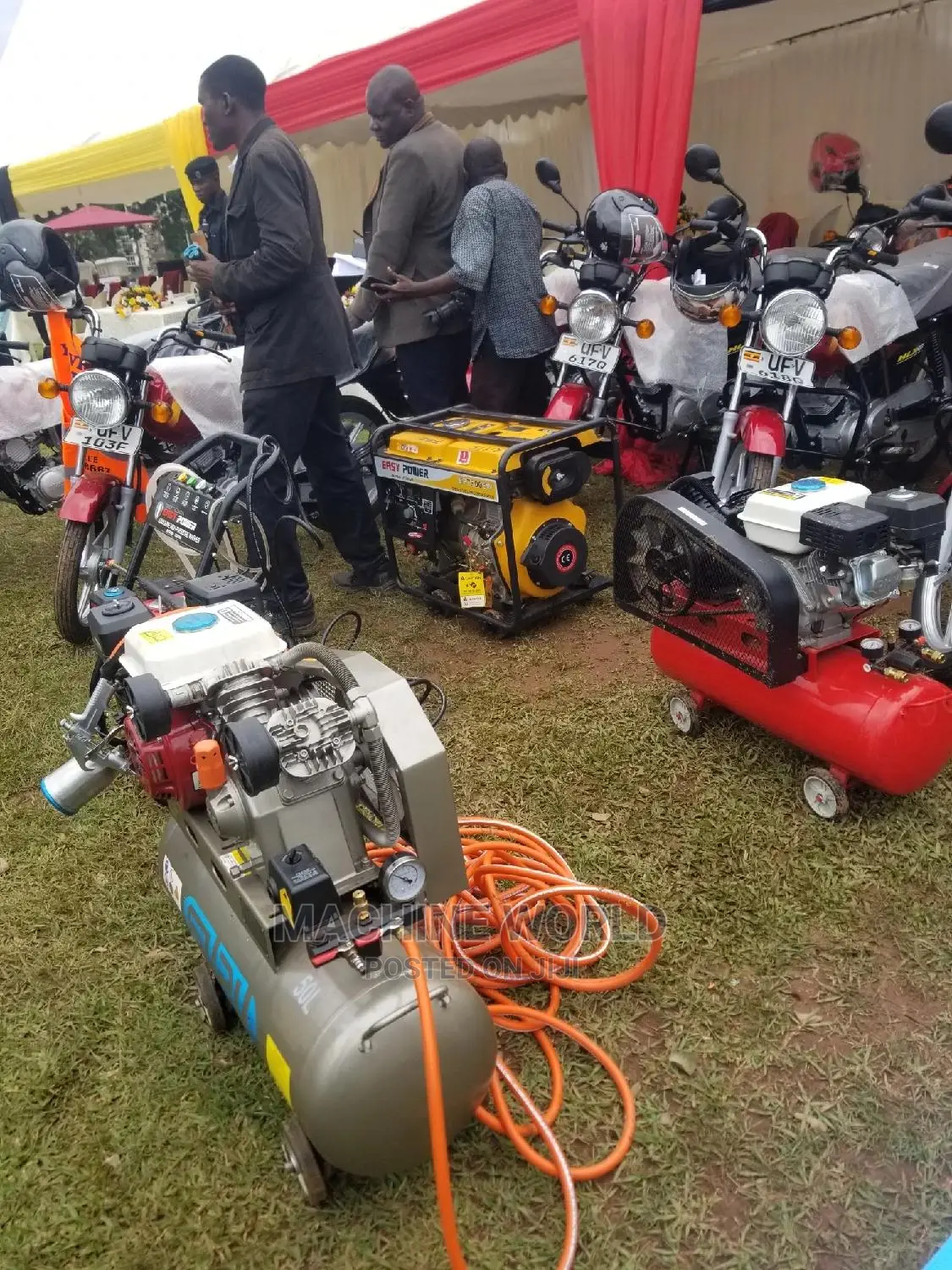 2 Piston Air Compressor (Petrol)