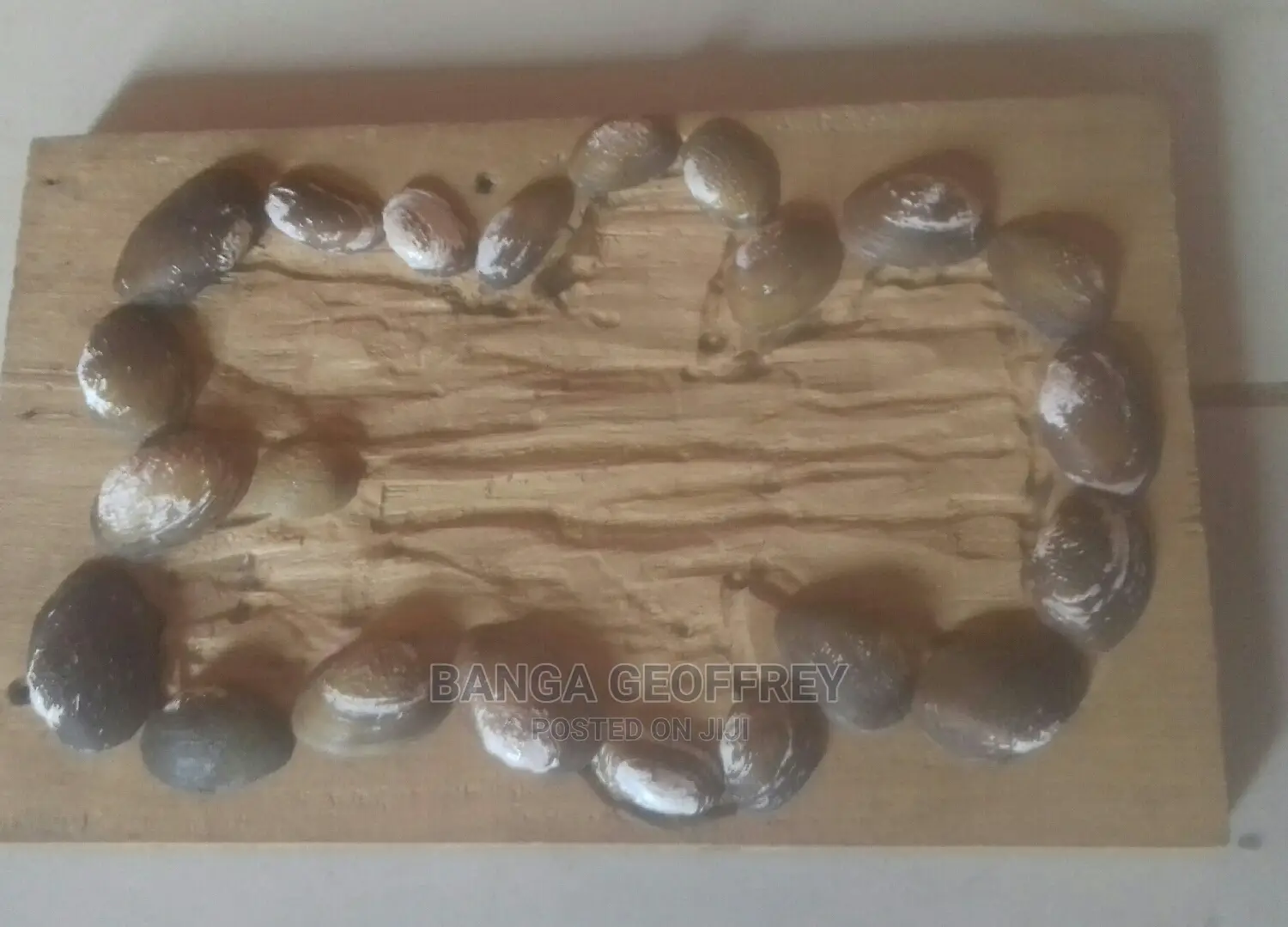 Art Work Wooden and Sea Shells