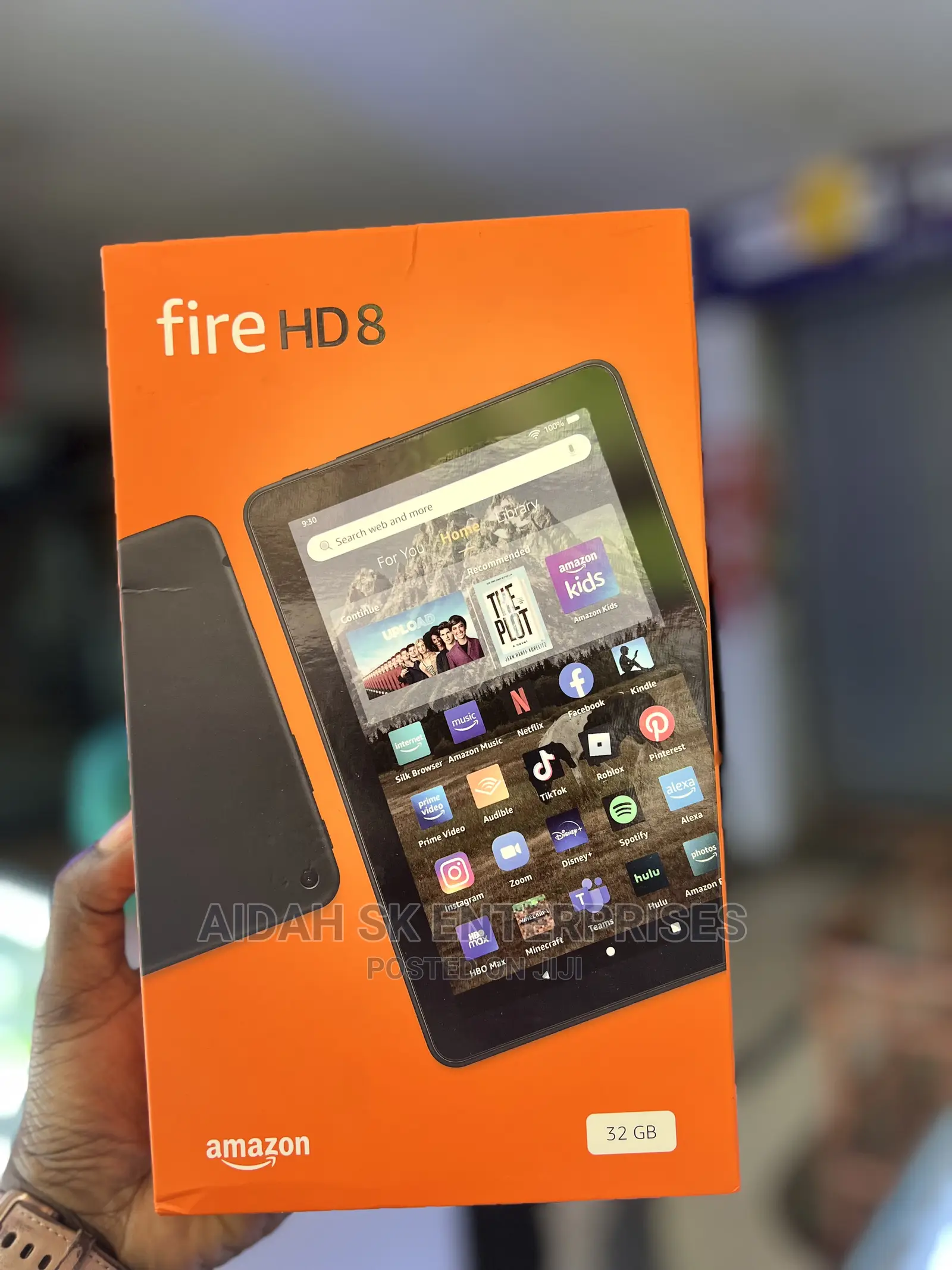 New Amazon Fire HD 8 (12 Gen) 32 GB Black