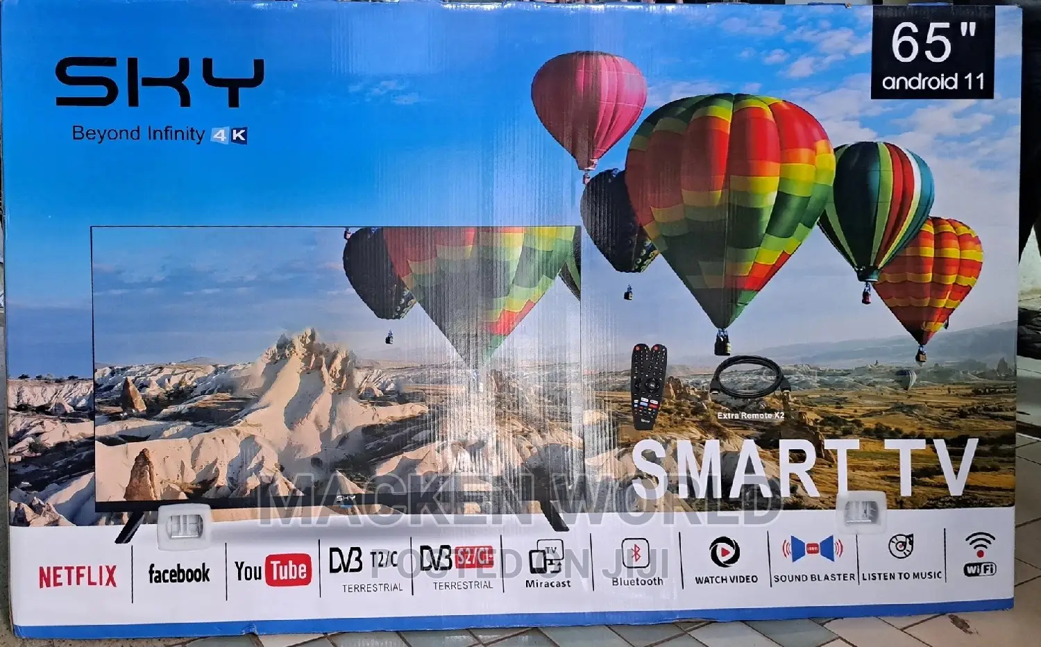 65 Sky Smart Android UHD TV