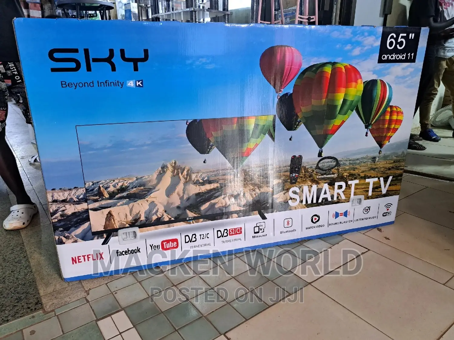 65 Sky Smart Android UHD TV