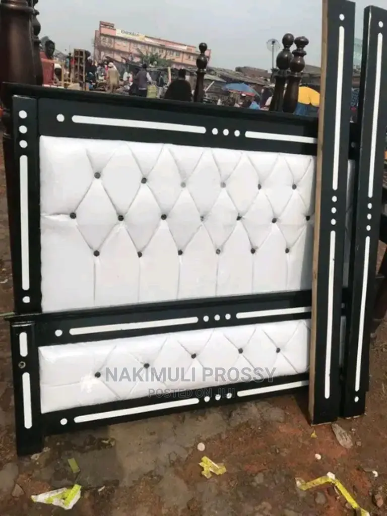 Brand New 5by6 Bed White and Black