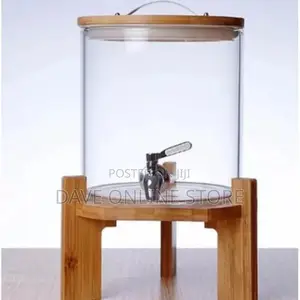 5 L Glass Drinks Dispenser Jar