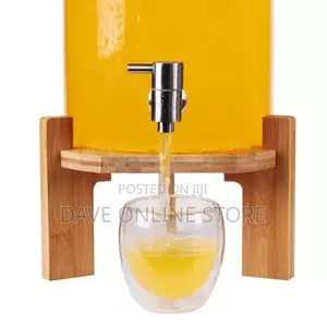 5 L Glass Drinks Dispenser Jar