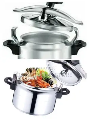 HTH 7L HTH Pressure Cooker Saucepan – Silver