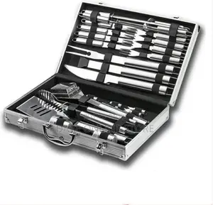 26pc Barbecue Tools Grilling Utensil Accessories