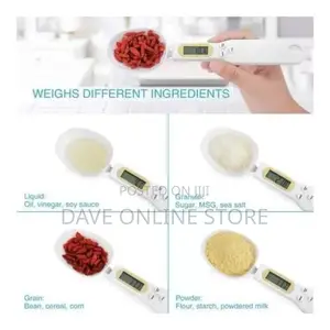 Electronic Measuring Spoon Digital Weighing Scale 1-500g