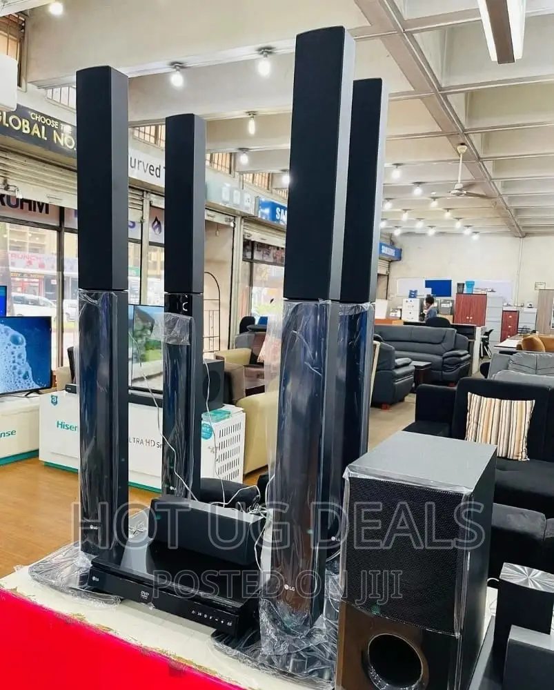 5.1 Lg Surround Home Theater System 1000w - Black