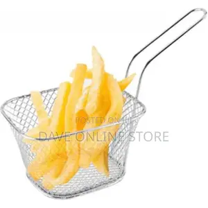 Square Mesh Frying Basket French Fry Chips Net Strainer
