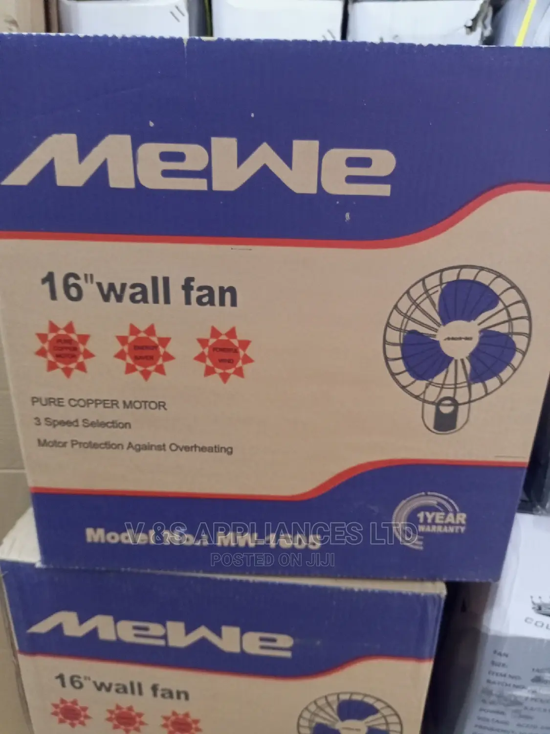 Mewe Wall Fan