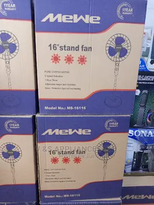 Mewe Standing Fan