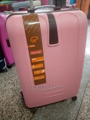 Original Plastic Suitcase by Good Partner Large ( Pink)