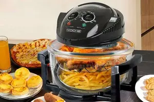 Avinas Halogen Deep Fryer Glass Oven
