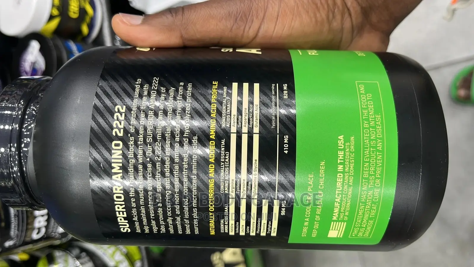 Amino Tablets