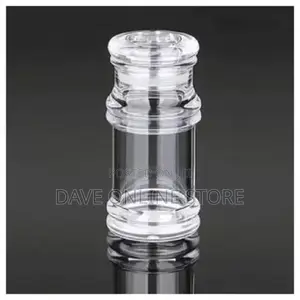 Acrylic Salt and Pepper Shakers Set – Transparent