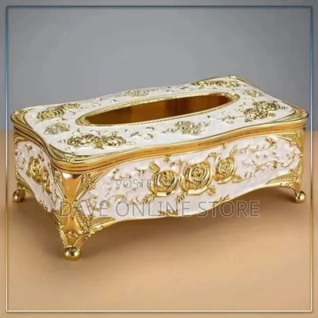 Tissue Box Napkin Holder Paper Case Cover for Table Decor,