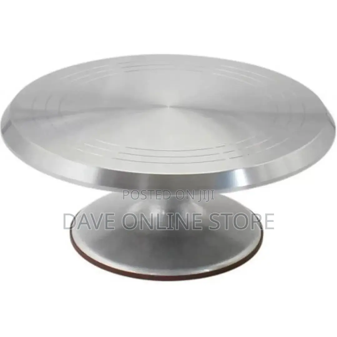 12 Inch Rotating Cake Decorating Revolving Stand Turntable