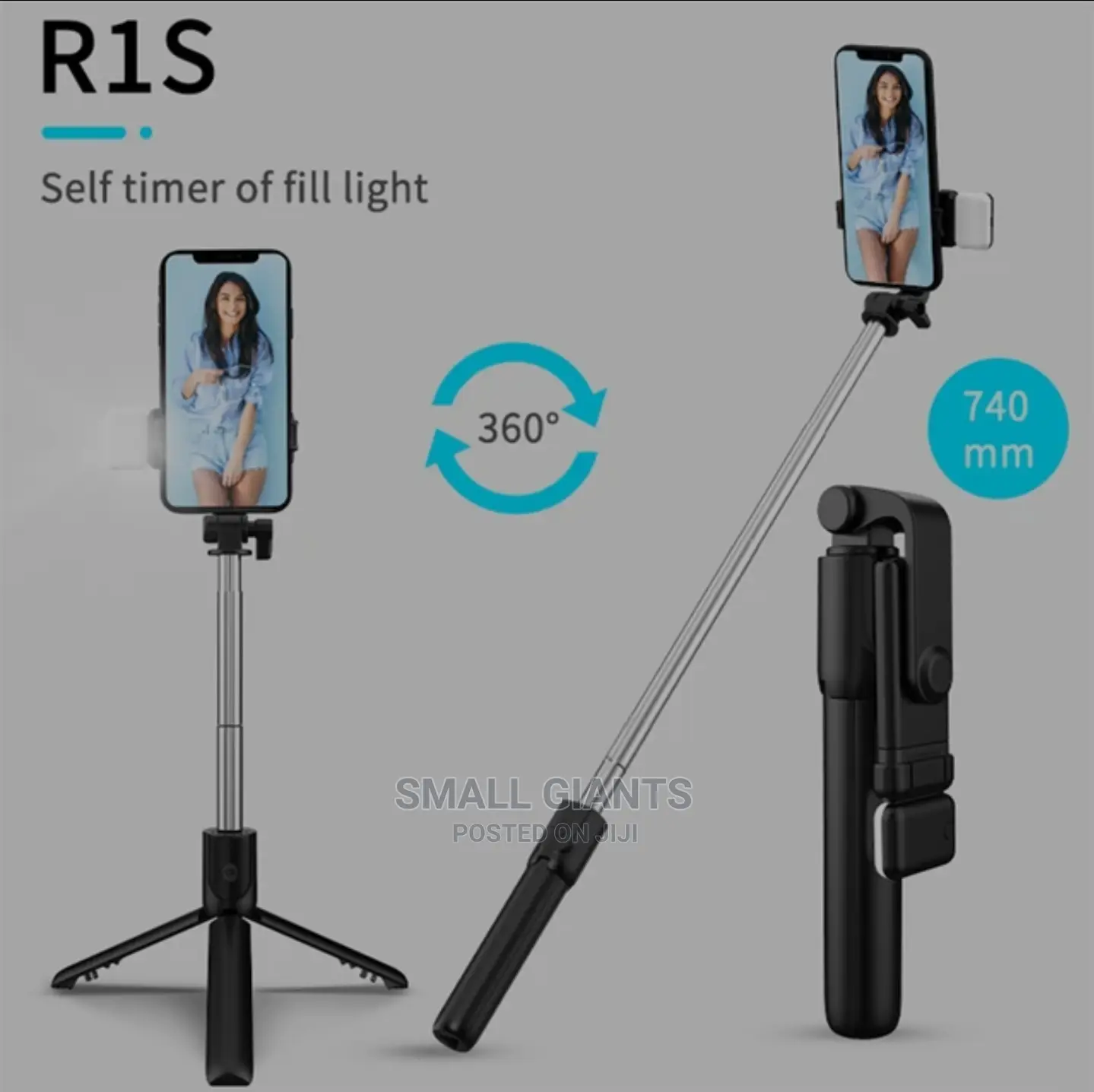 3 In 1 Bluetooth Smart Selfie Stick/Tripod