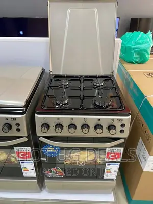 50CM X 50CM 4gas Burner Cooker - Gold