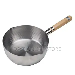 24cm Stainless Steel Wok Pot Milk Saucepan