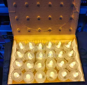 24pcs Warm White LED Candles