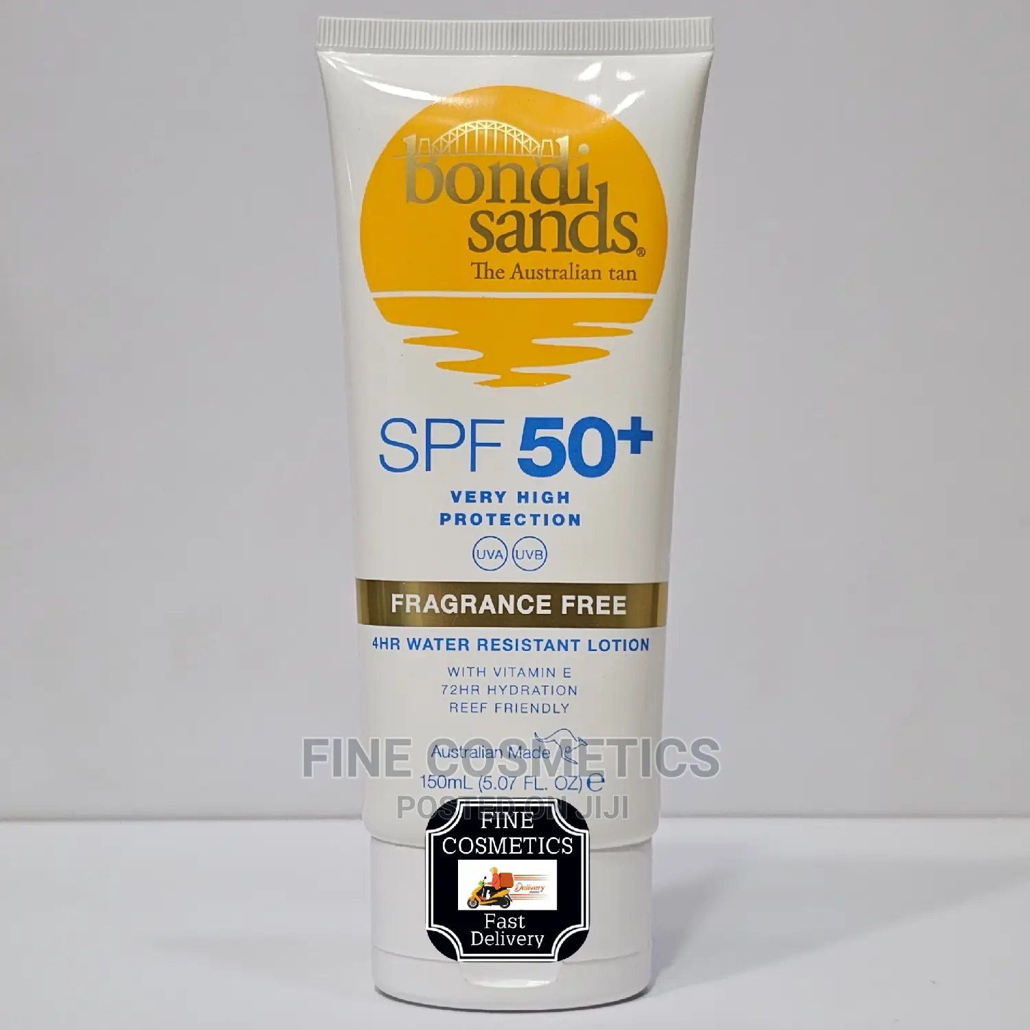 Bondi Sands Spf50+ Sunscreen Lotion Water Resistant Sunblock