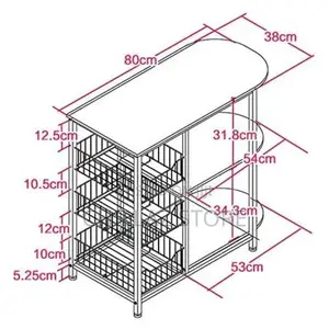 3tier Kitchen Baker's Rack