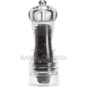 Capstan Clear Acrylic Pepper Salt Mill Shaker