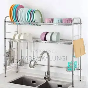 2tier Over the Sink Dish Drying Rack