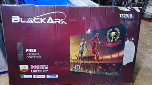 Black Ark 32" Digital Frameless With Free to Air Decoder