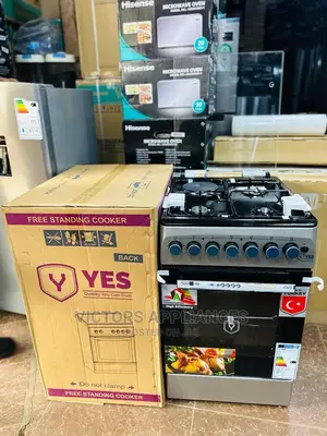 Yes Cooker 50x60cm 3gas 1electric