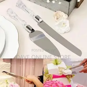 Cake Knife Slicer Cutter Pizza Shovel Decorating Tool Set
