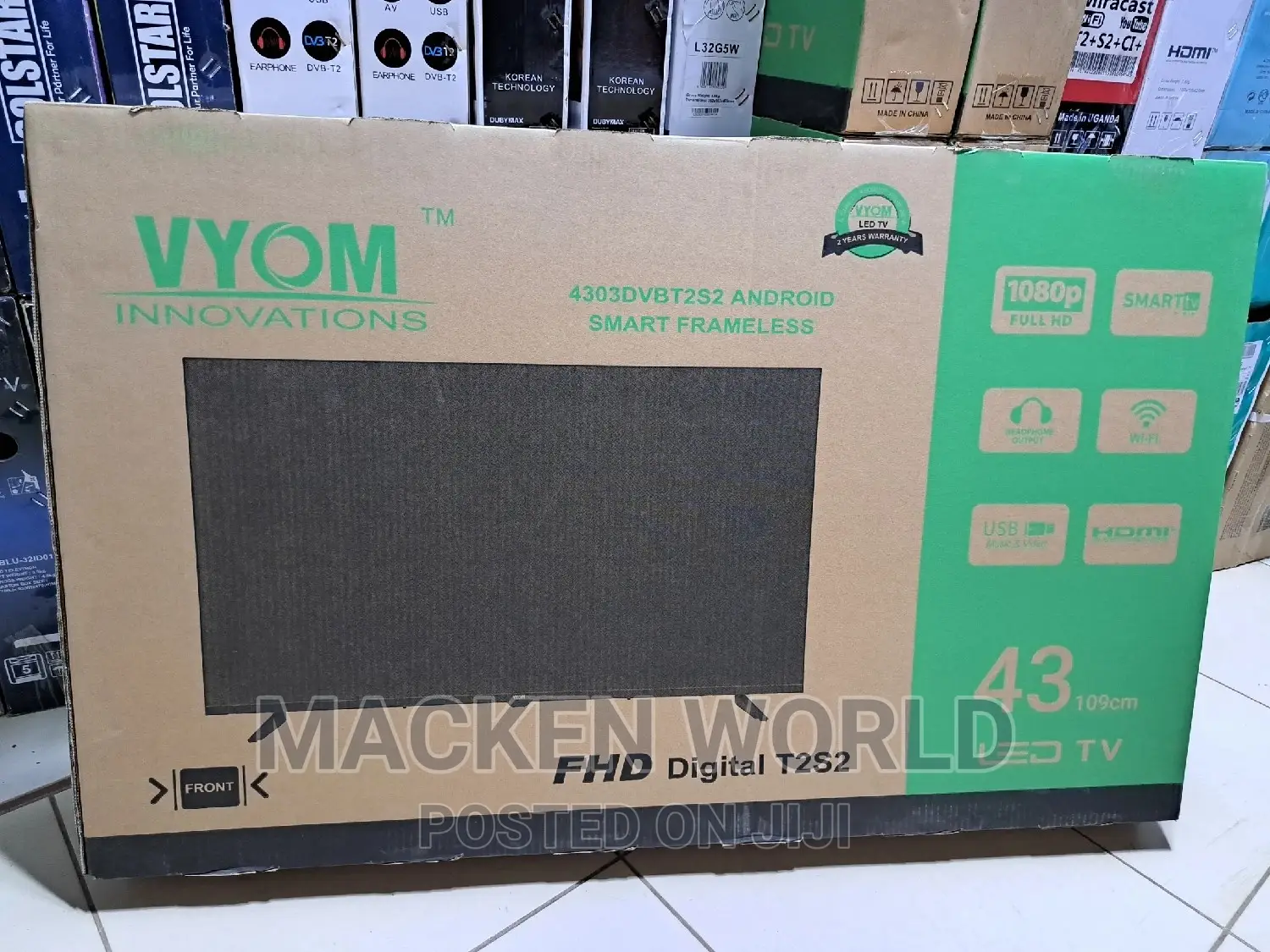 43 Vyom Smart Android Tv