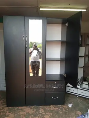 Black Wardrobe 3 Doors