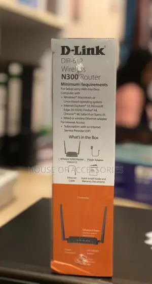 Dlink Wireless N300 Router DIR-612