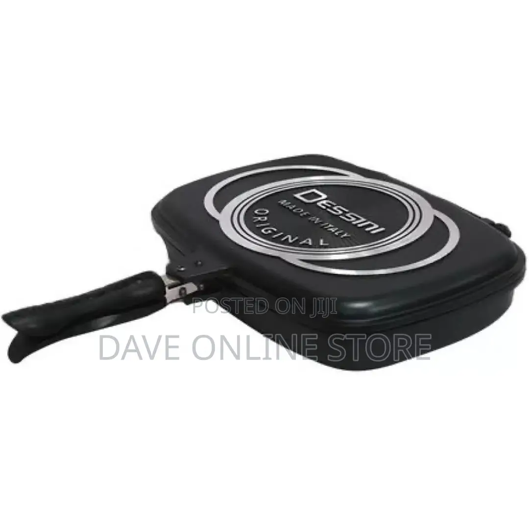 Dessini Double Grill Pan, 36cm – Black