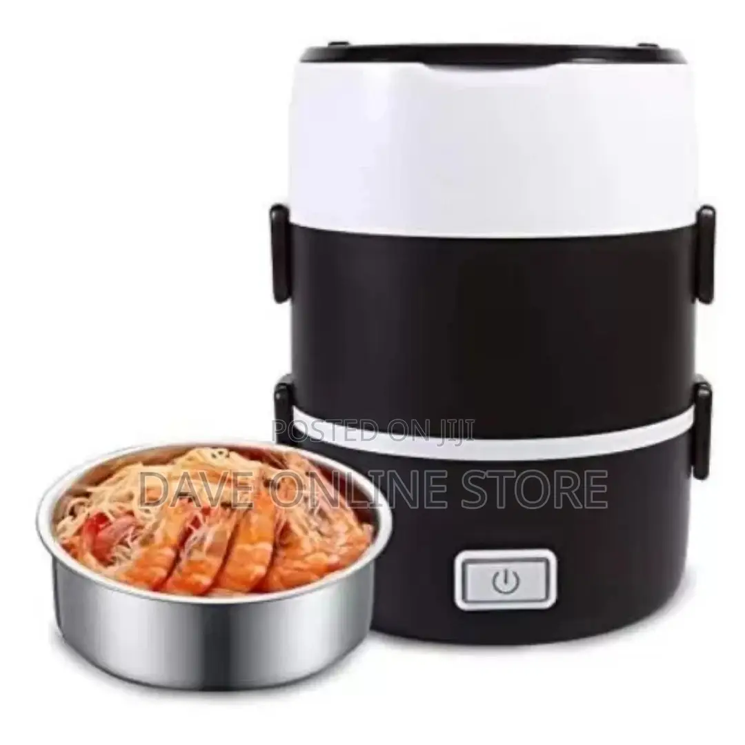 3 Layer 2litre Portable Electric Food Lunch Box Storage