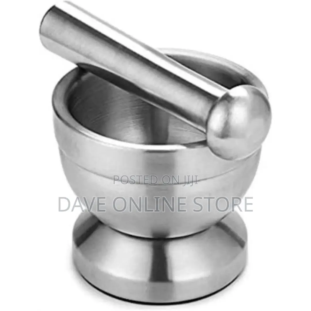 Stainless Steel Mortar And Pestle/Spice Grinder,