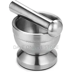 Stainless Steel Mortar And Pestle/Spice Grinder,