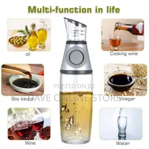 500 ML Vinegar/Oil Dispenser, Sprayer Bottle Storage Press