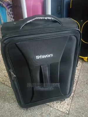 Cloth Suitcase Medium ( Black)