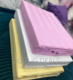 6*6 Zipped Duvet Quilt Cover With 2 Pillowcase, 1 Bedsheet