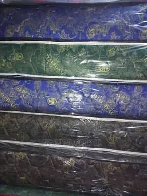 Mattress High Density Royal Foam.6*6 in 8 Inches.( Blue)