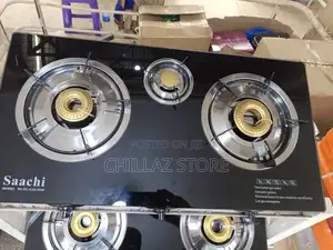 Saachi 3 Burner Glass Gas Stove