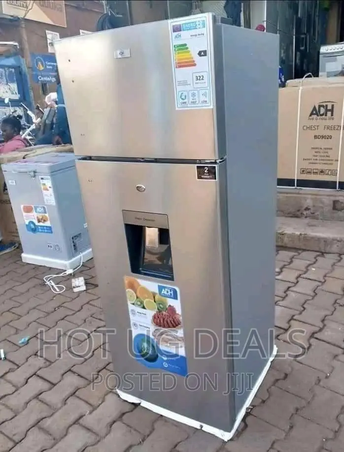 276L Double Door Fridge With Dispenser ADH