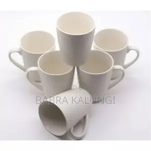 6pieces of Mugs/ Cups_ White