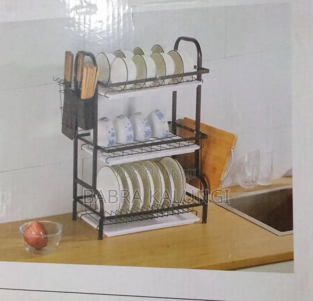Over the Sink 3 Tier Draining Rack