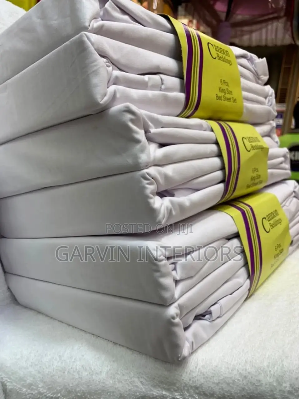 Bedsheets Plain White Fitted