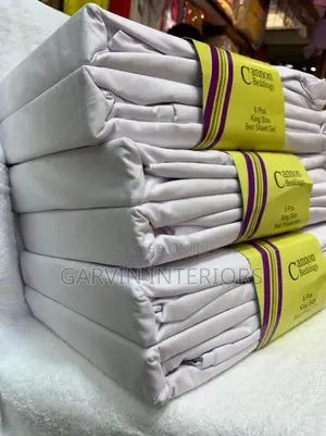 Bedsheets Plain White Fitted