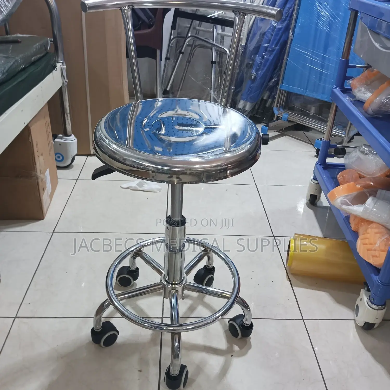 Lab Stool Stainless